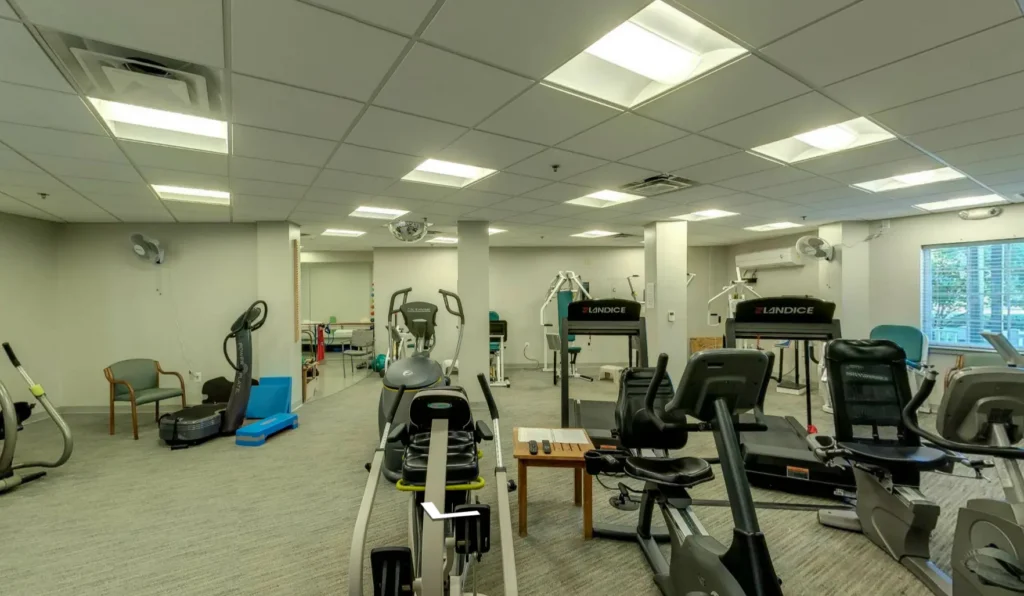 fitness center