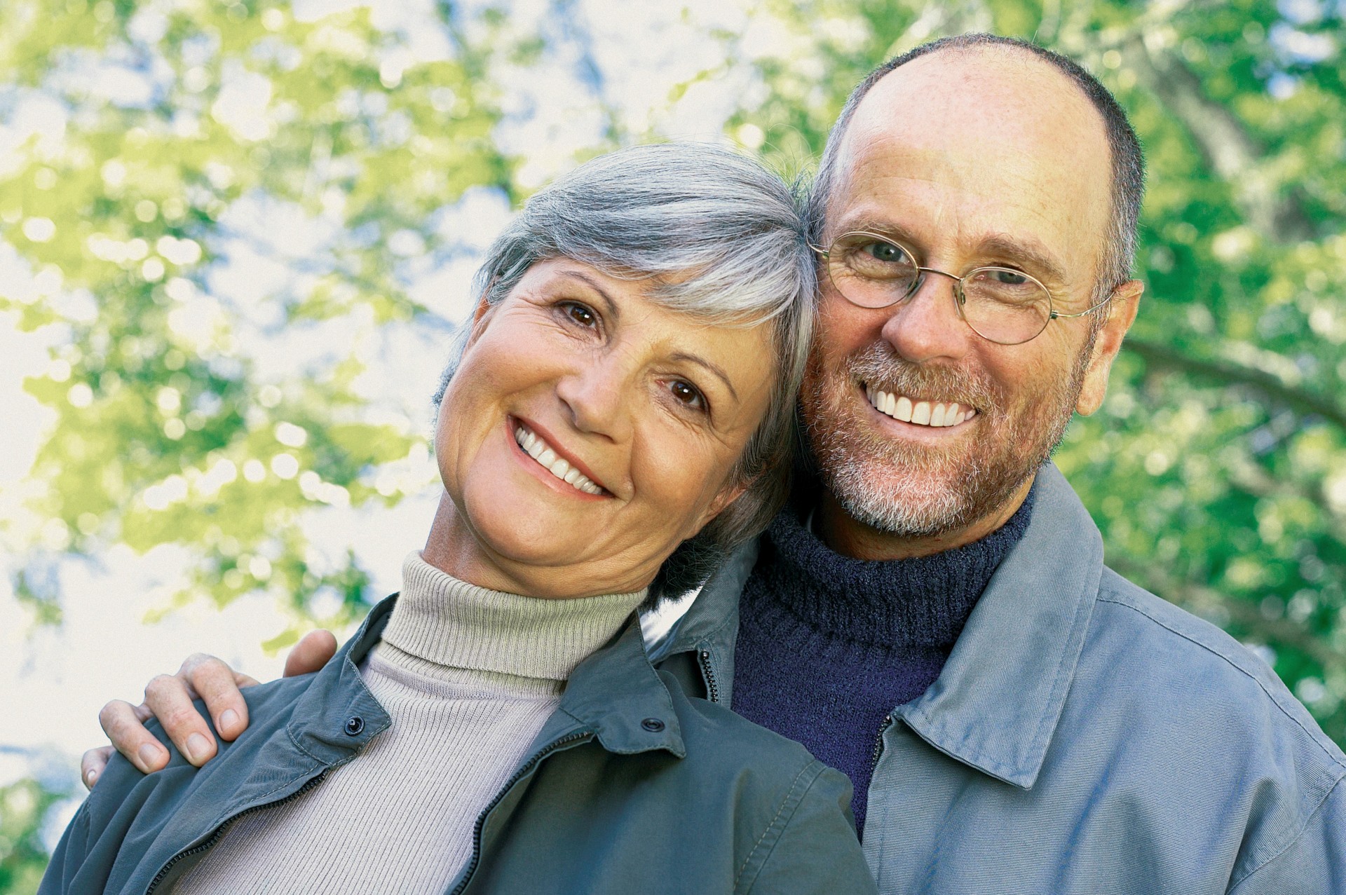 Portrait of a happy couple